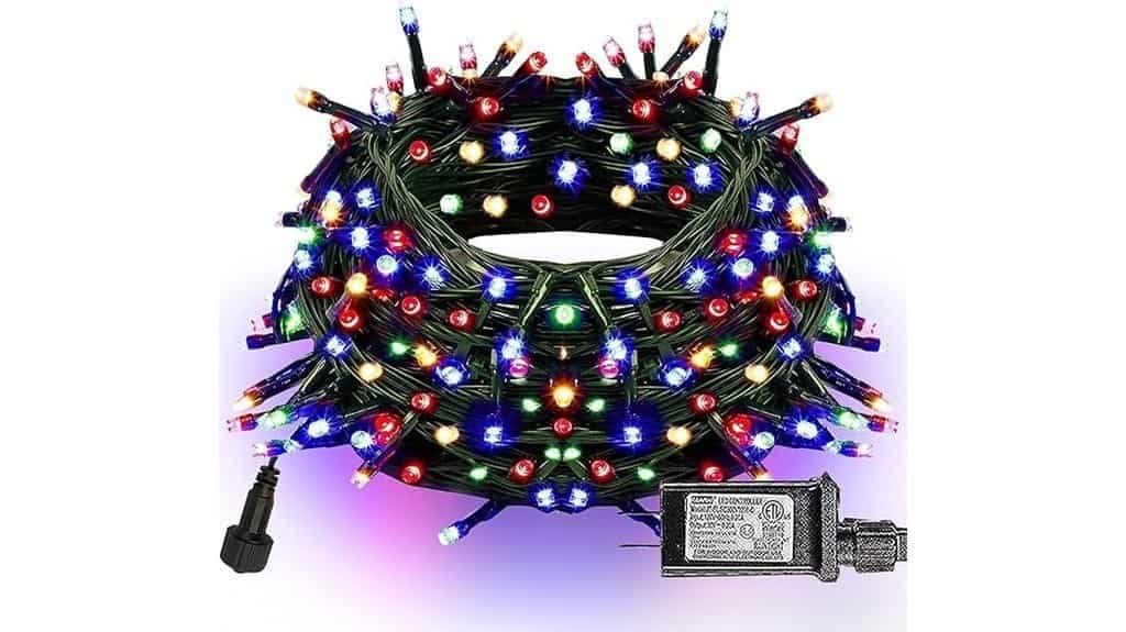 colorful 66ft christmas lights
