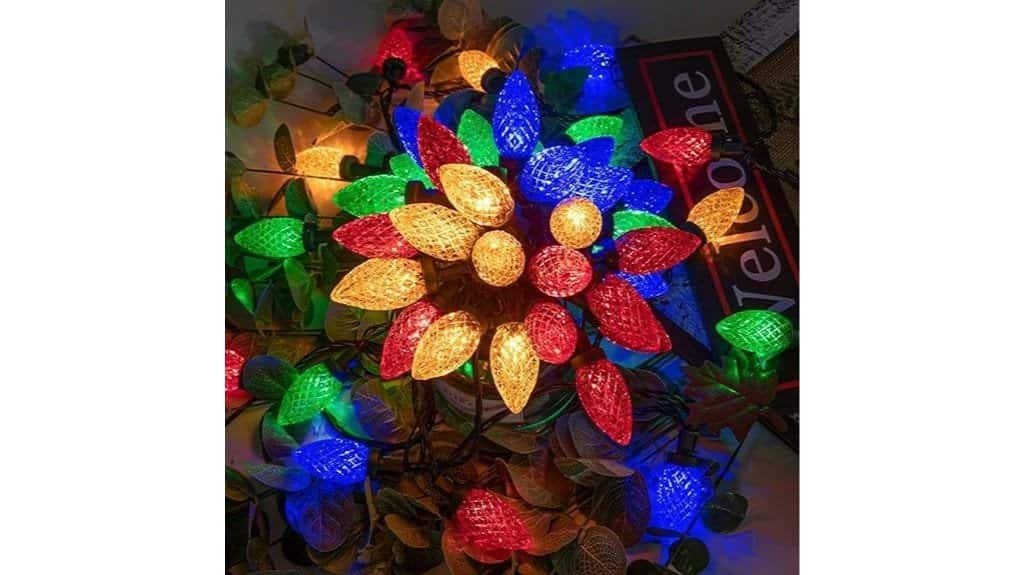 decorative timer string lights