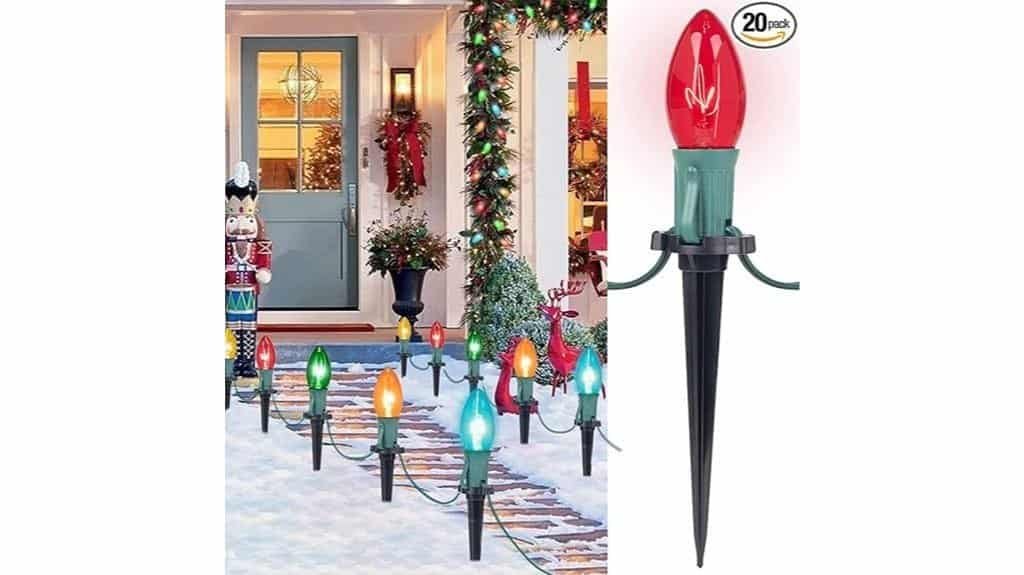outdoor multicolor christmas lights