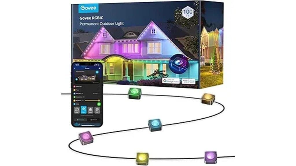 outdoor rgbic smart lights