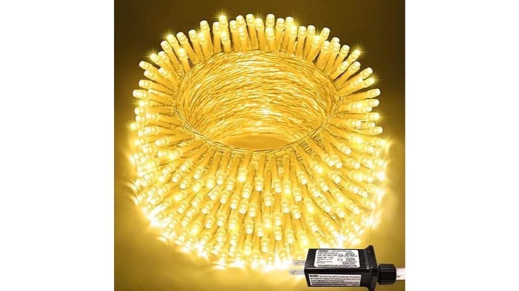 warm white christmas lights